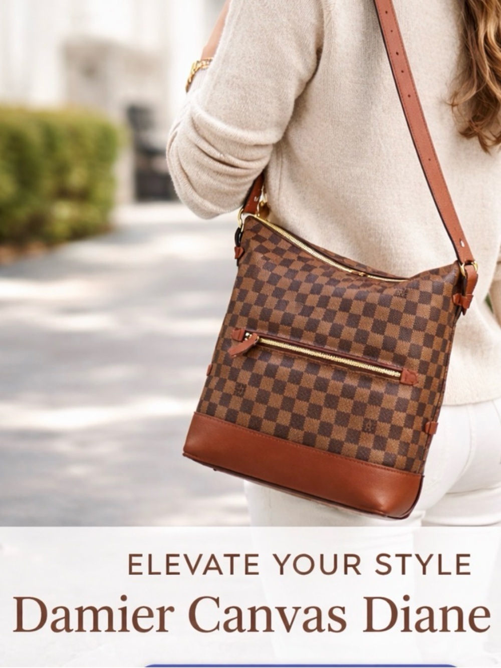 Authentic Louis Vuitton Diane Damier Bag